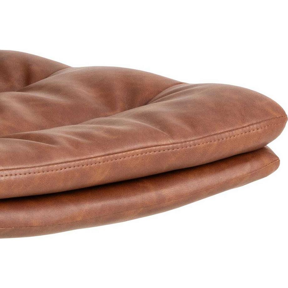 mutoni Chaise de salle à manger Laroa cognac (1 pièce)  