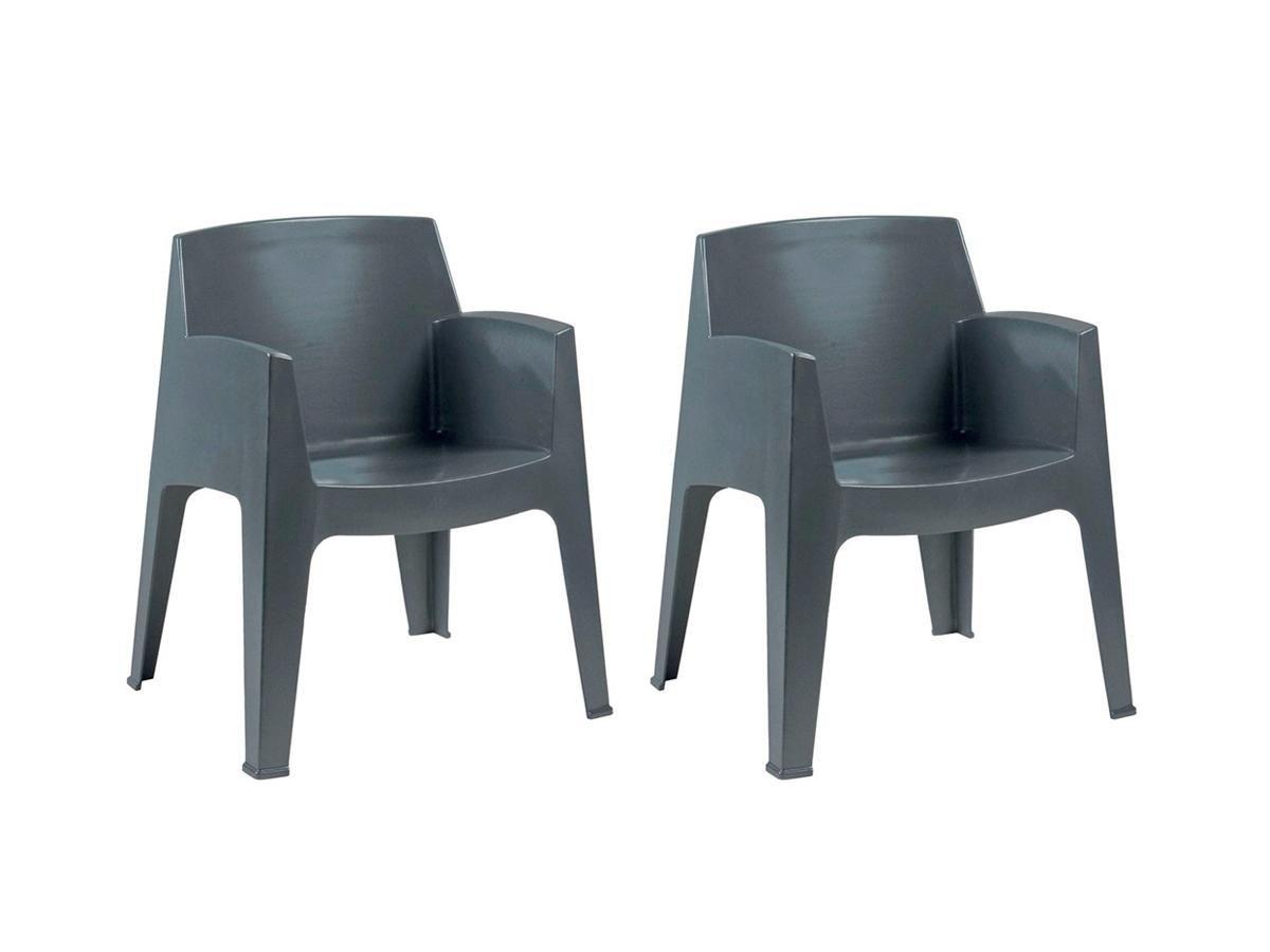 Image of Gartenstuhl stapelbar 2erSet Polypropylen SOROCA Gartenstuhl stapelbar 2erSet Polypropylen SOROCA