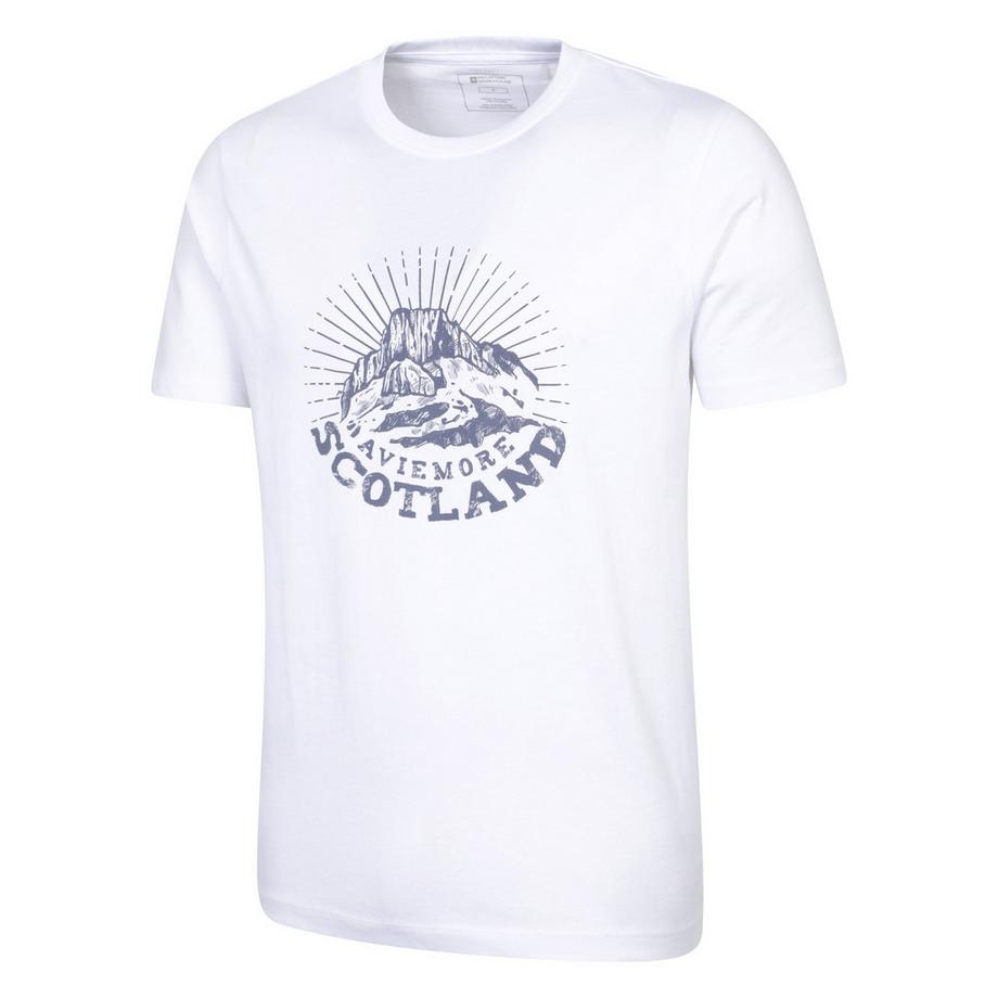 Mountain Warehouse Aviemore Scotland Grafik T-Shirt  