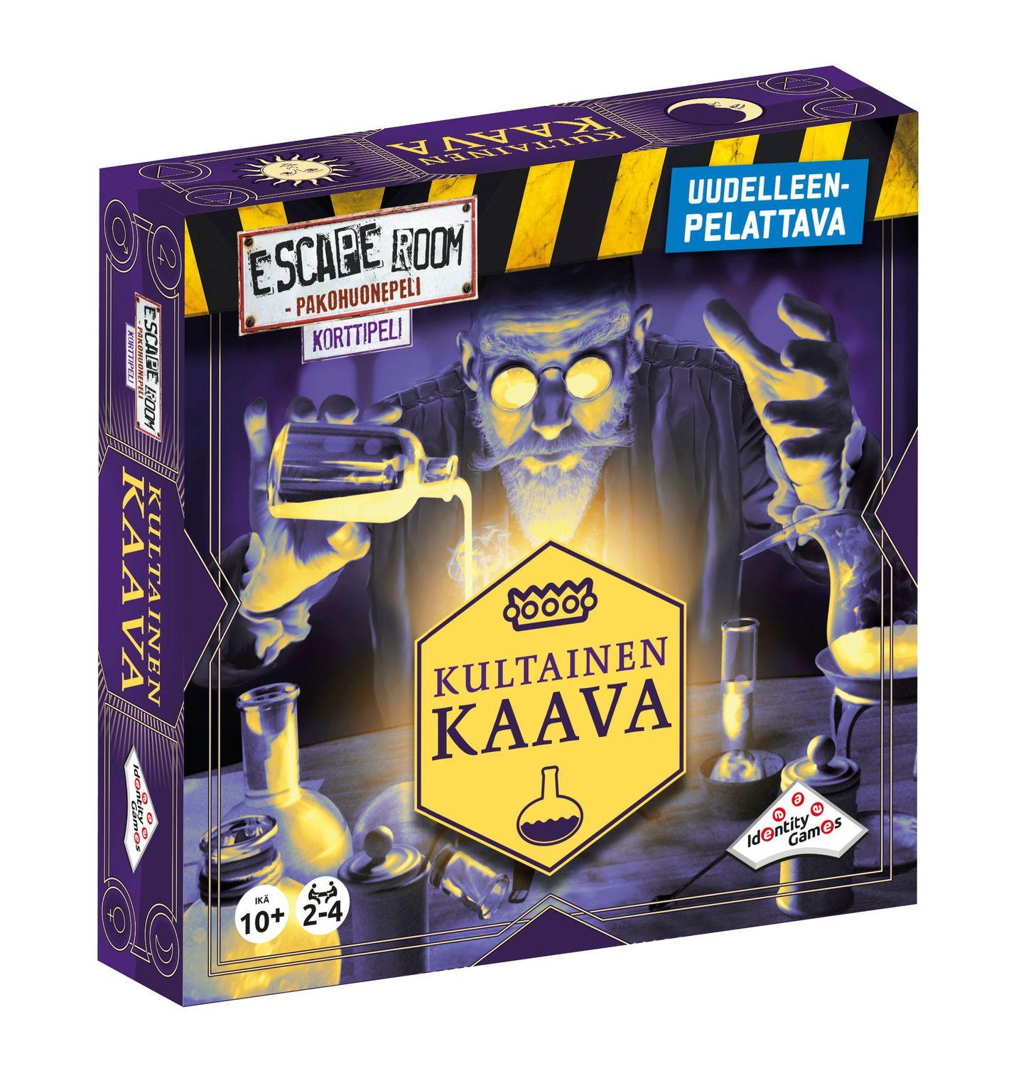 B2X  Escape Room Golden Solution Jeu de cartes finlandais 