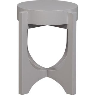 mutoni Table d'appoint Hold Up Mango gris clair 41  