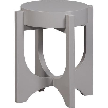 mutoni Table d'appoint Hold Up Mango gris clair 41  