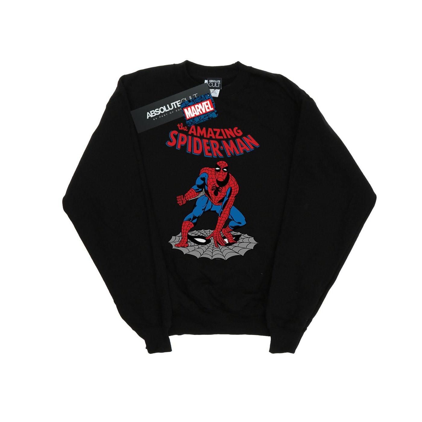 Image of The Amazing Spiderman Sweatshirt Mädchen Schwarz 116