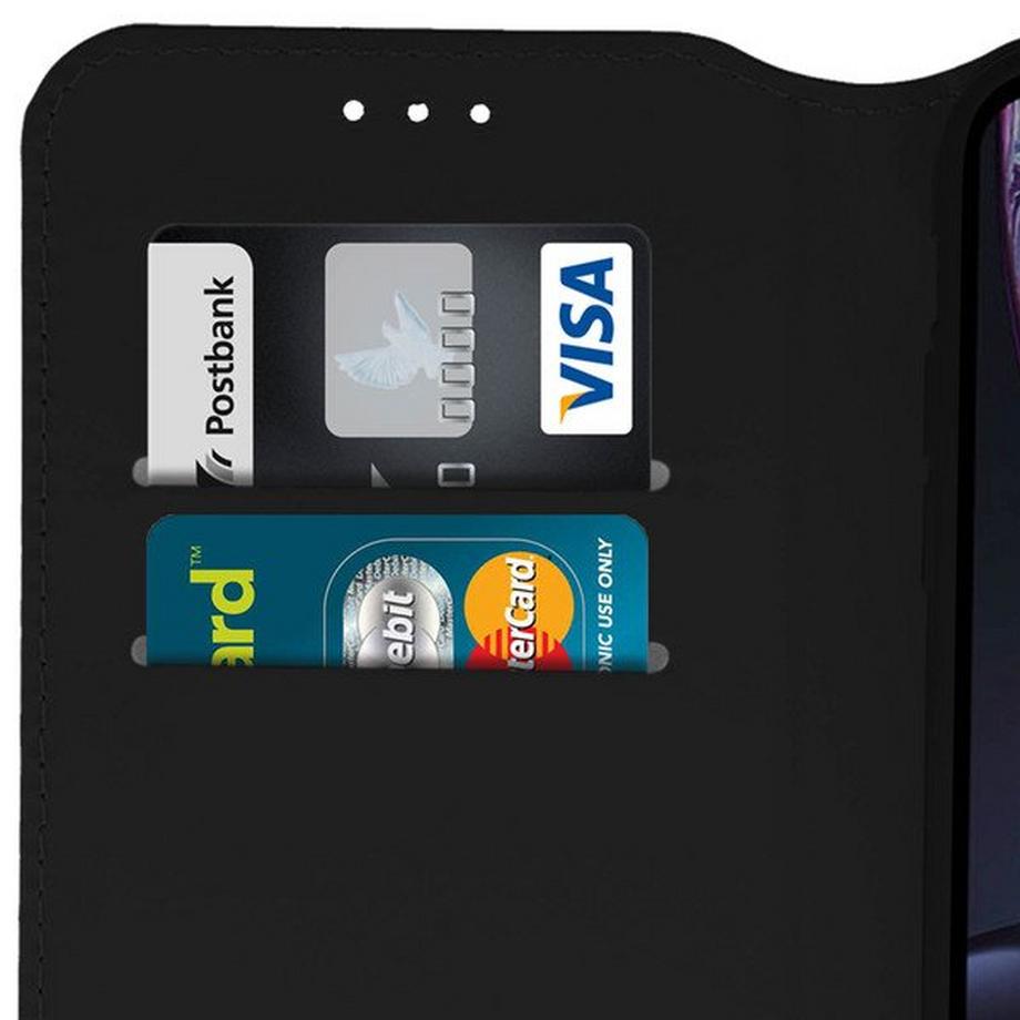 Avizar  Étui folio pour Apple iPhone XR - Noir 
