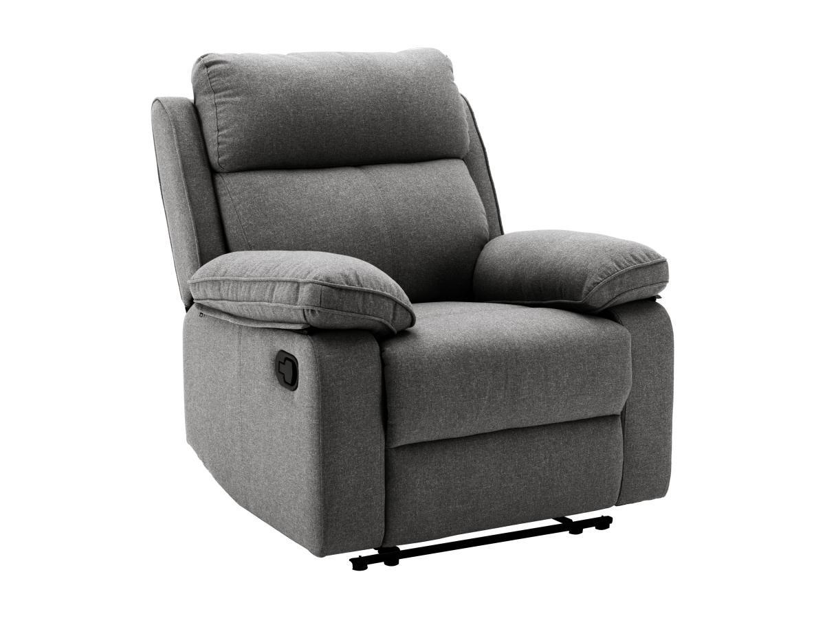 Image of Relaxsessel - Stoff - Hellgrau - LANA Relaxsessel - Stoff - Hellgrau - LANA