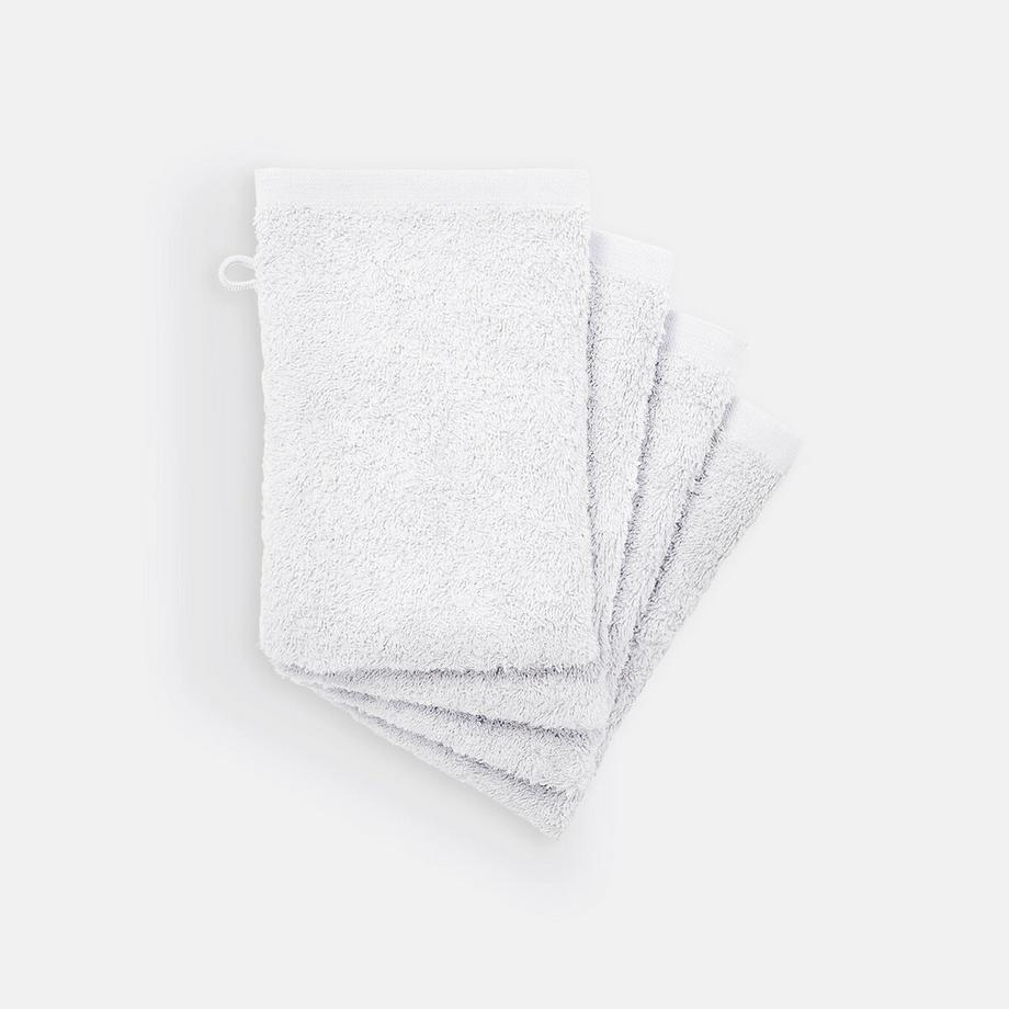 La Redoute Intérieurs 4er-Pack Frottee-Waschhandschuhe Scénario  