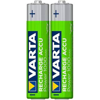 Nedis  Batteria ricaricabile Ni-MH AAA | 1,2 V DC | 1000 mAh | precaricata | 2 schede di memoria 