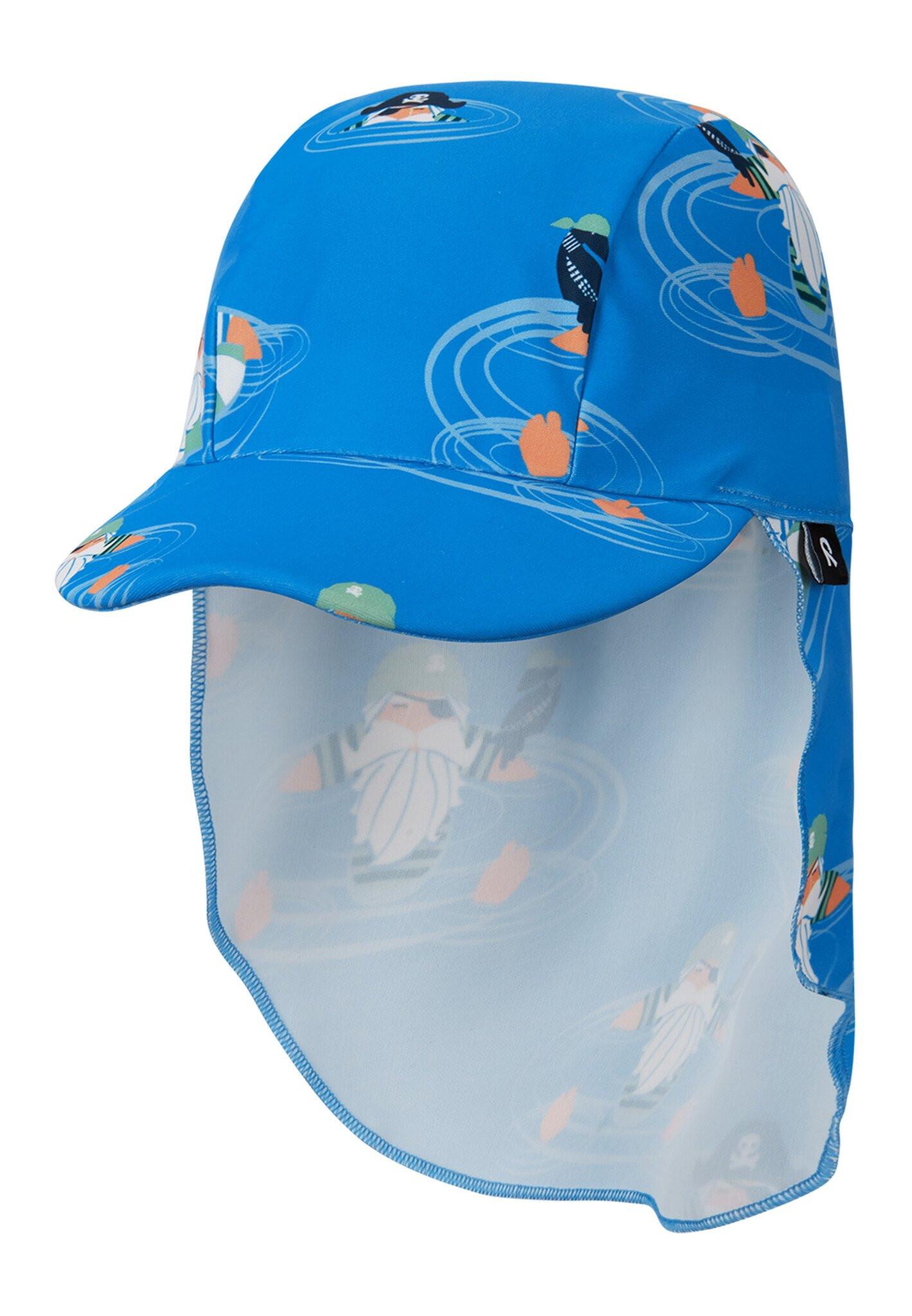 Image of Kinder Sonnenschutz Hut Kilpikonna Cool Blue Jungen Blau 52/54