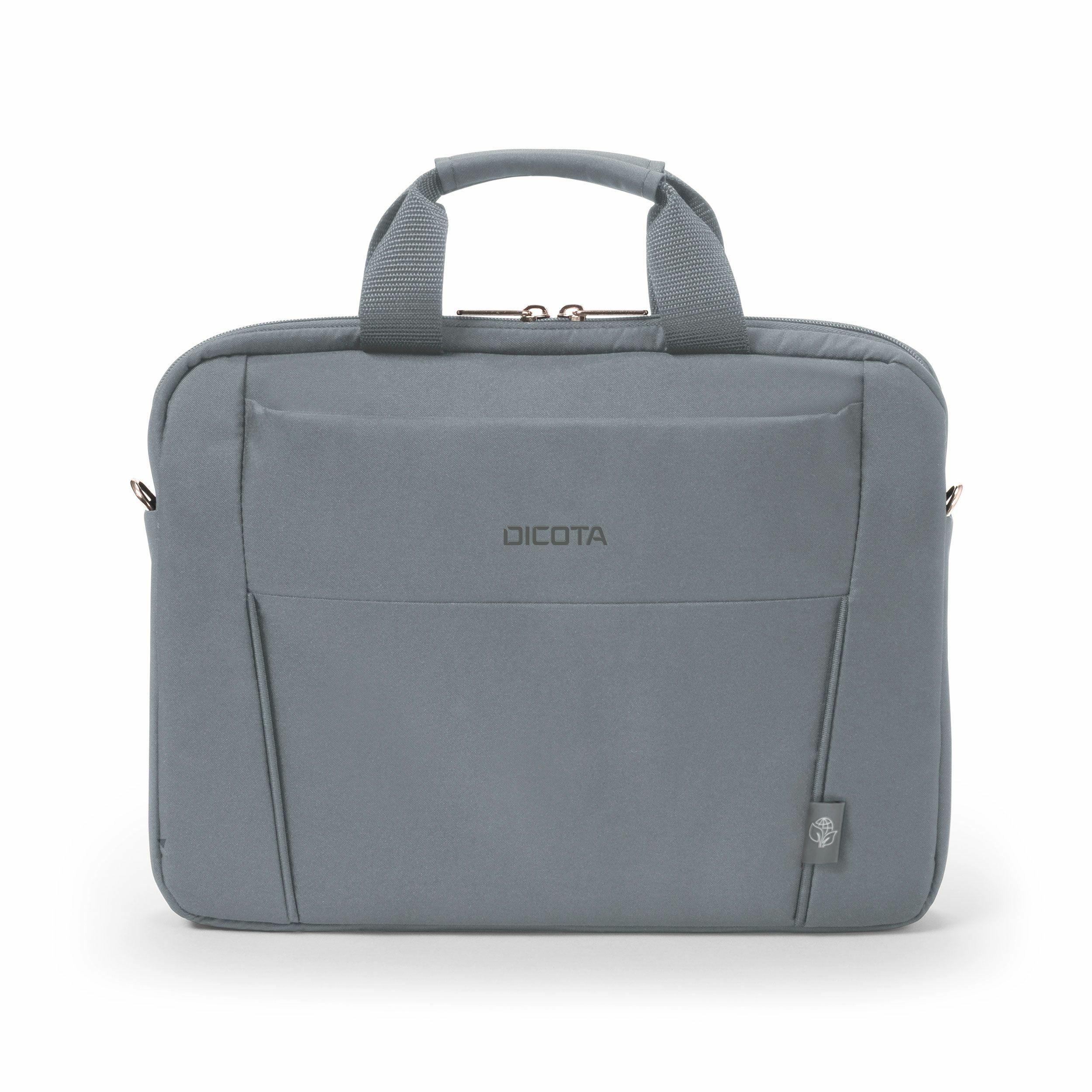 DICOTA  Eco Slim Case BASE 35,8 cm (14.1") Valigetta ventiquattrore Grigio 