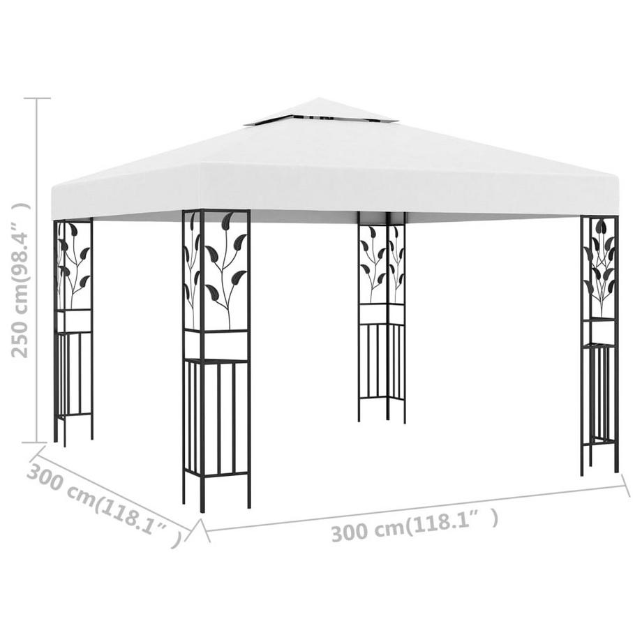 VidaXL Belvédère tissu  