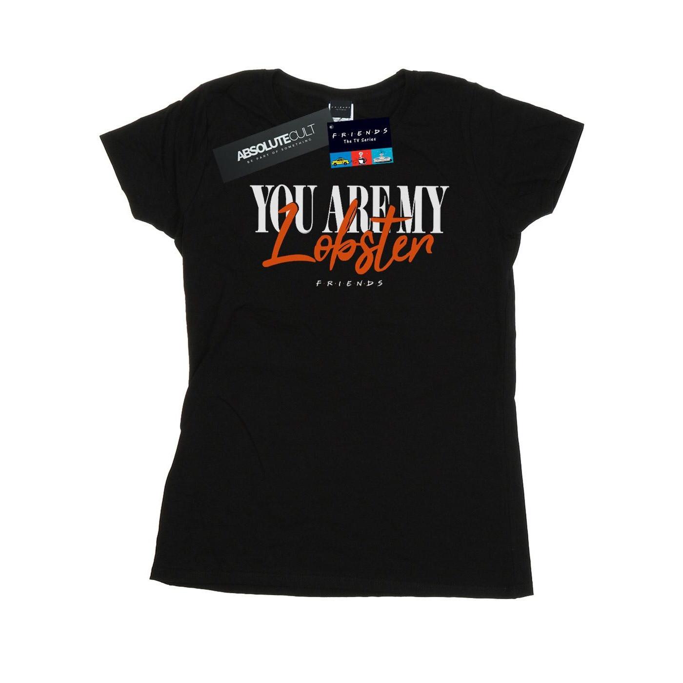 Image of Lobster Soul Mates Tshirt Damen Schwarz S