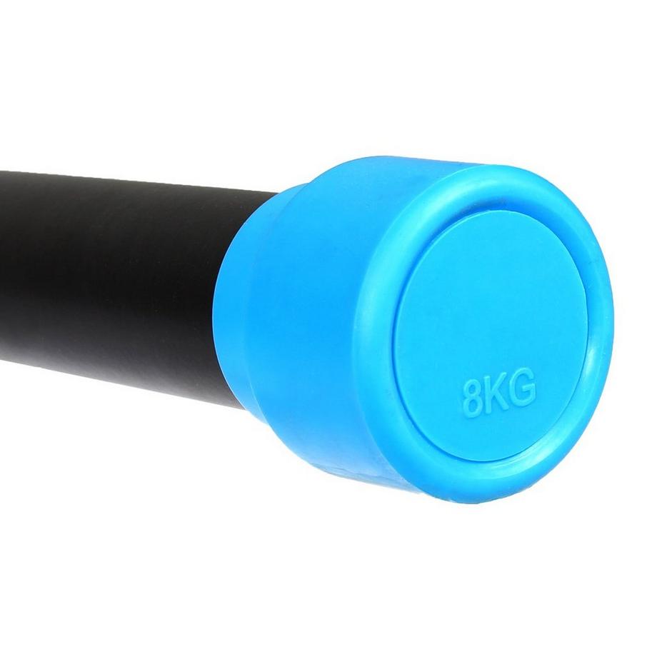 GladiatorFit  Barre lestée 125cm aérobic fitness "Steel Weighted Bar" GladiatorFit 