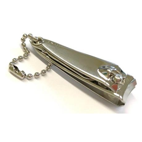 Nippes  Nagelknipser mit Kette, vernickelt, 5 cm 