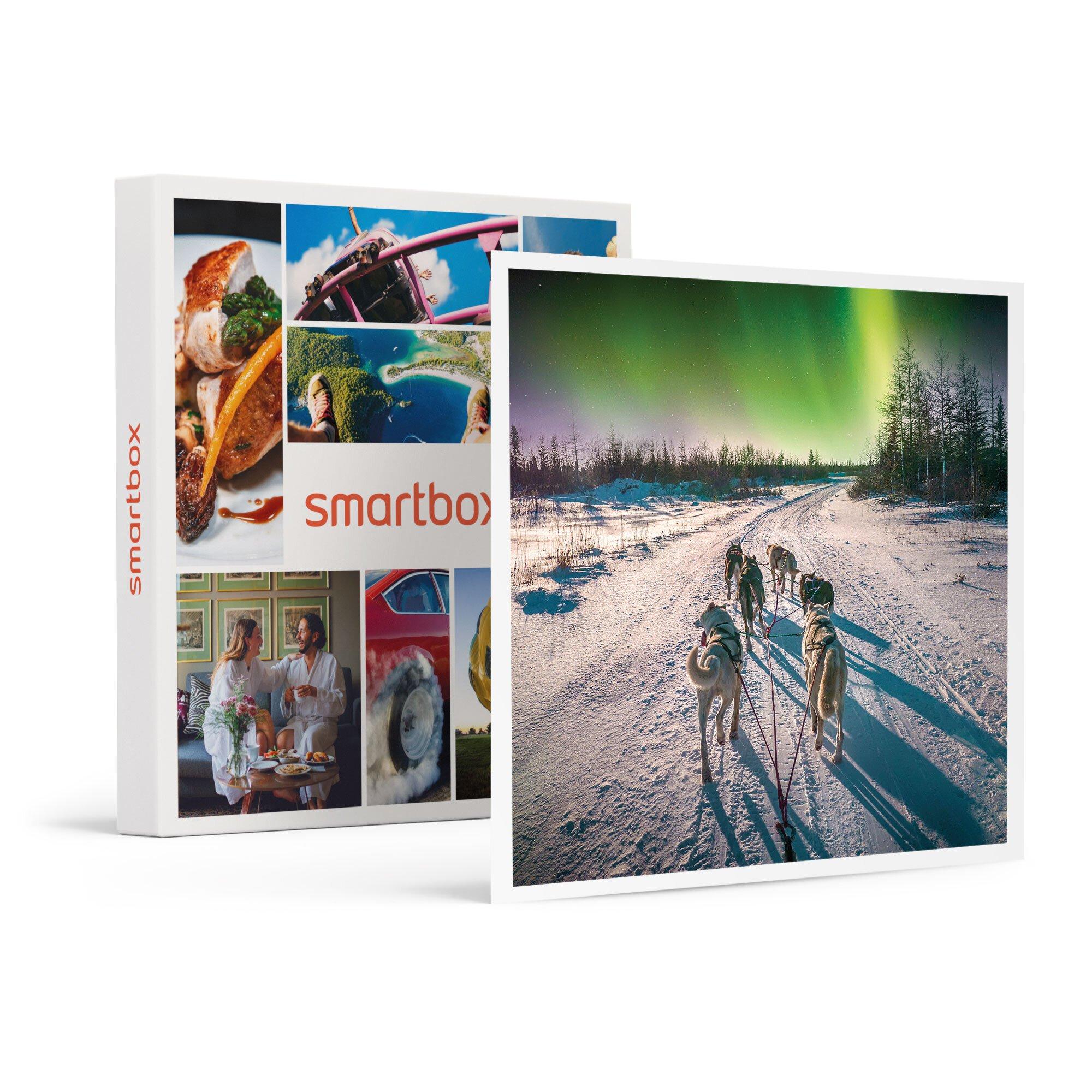 Image of Romantisches Abenteuer Unter Dem Nordlicht Mit Husky-fahrt In Norwegen - Geschenkbox Unisex