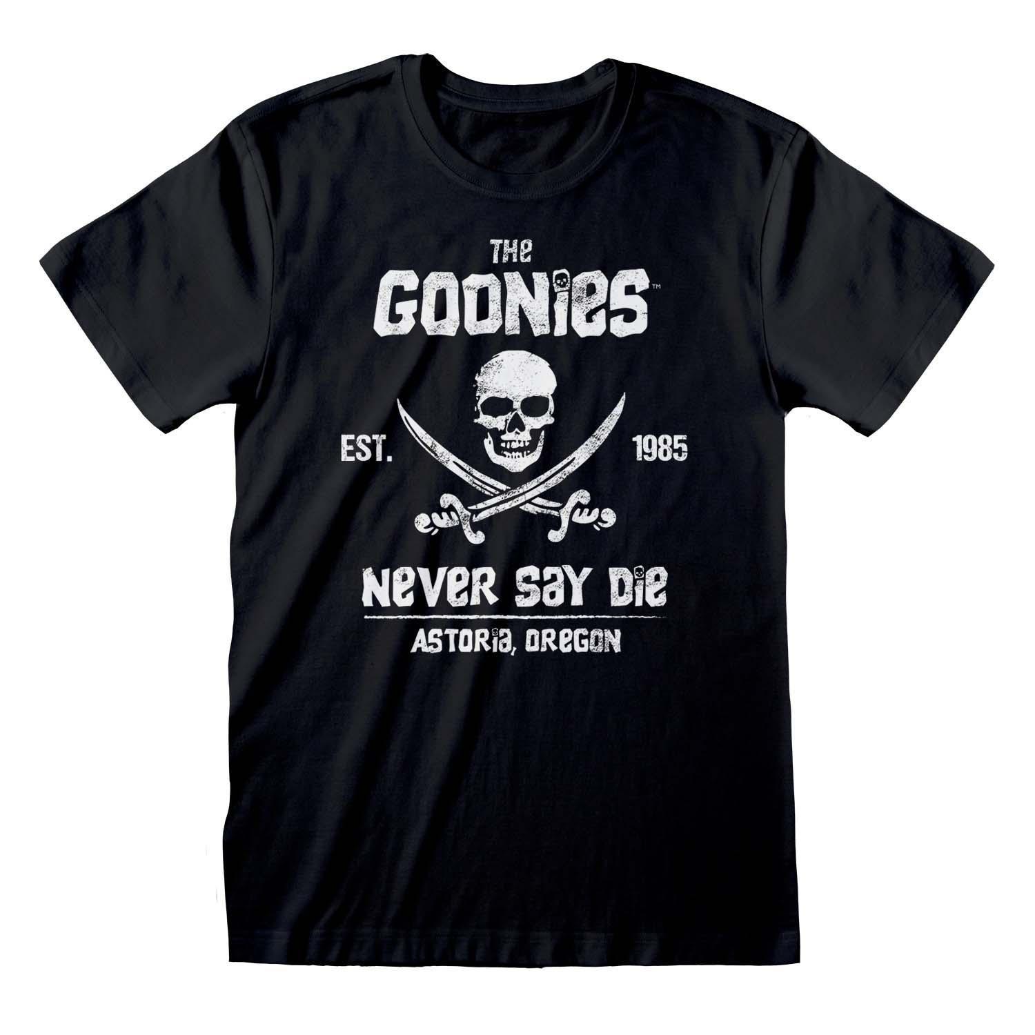 Goonies  Tshirt NEVER SAY DIE 