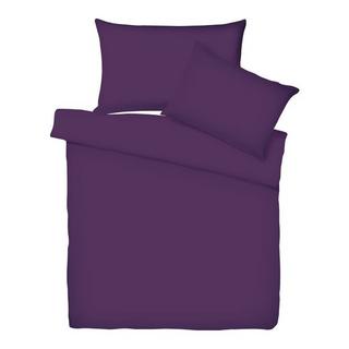 Living Home Uni Satin Set de linge de lit  