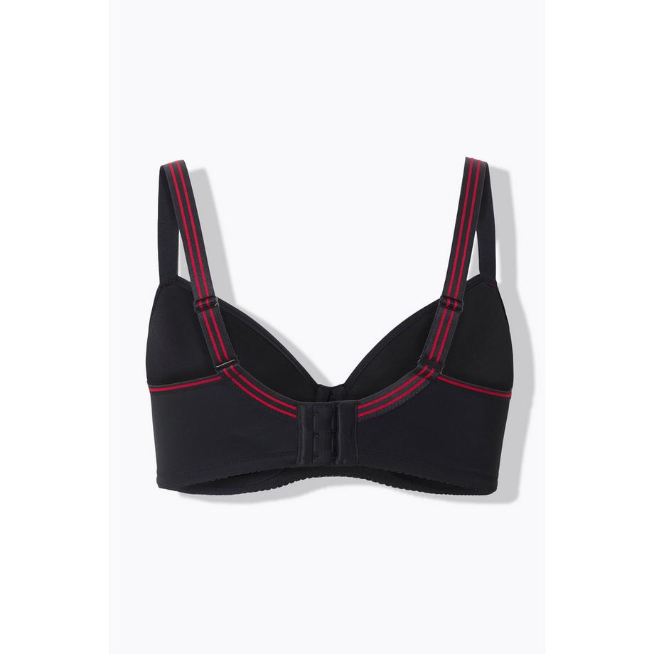 Ulla Popken Soutien-gorge à armatures Jacquard Motif Bonnets Spacer  