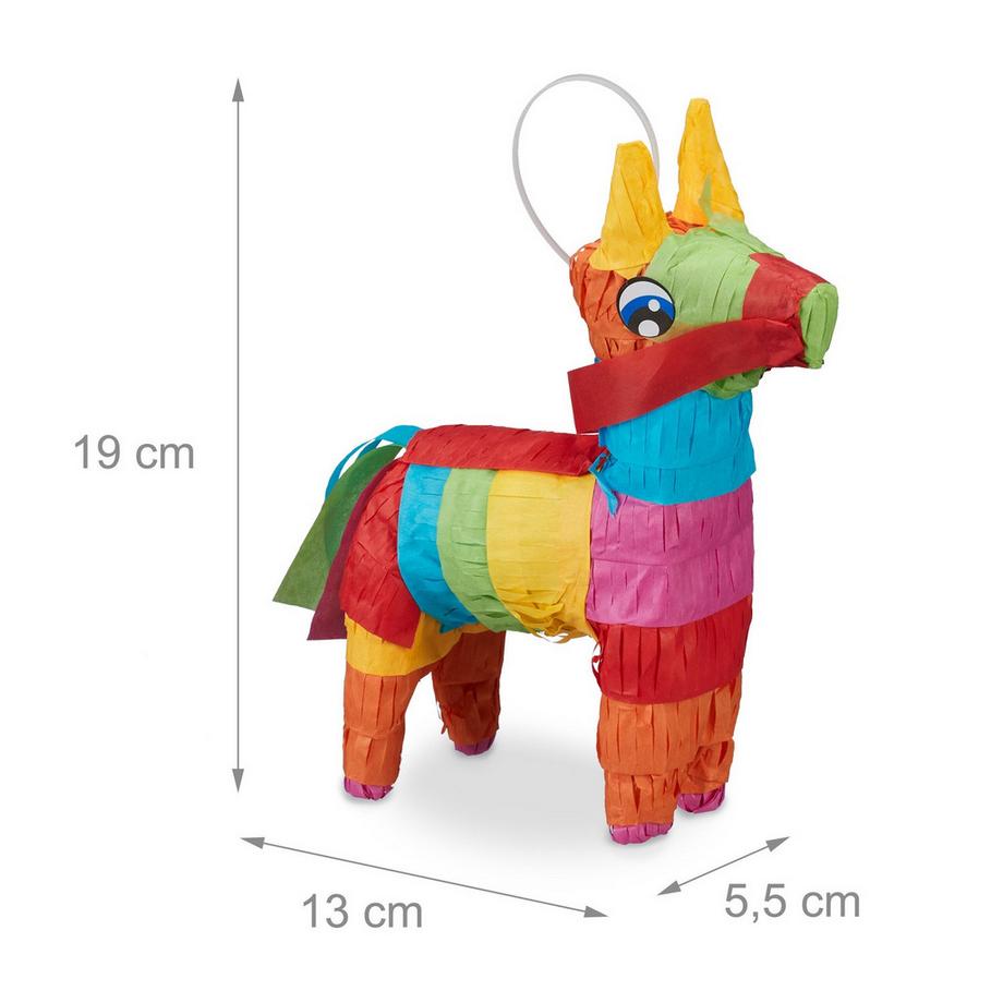 B2X  Pinata âne coloré 