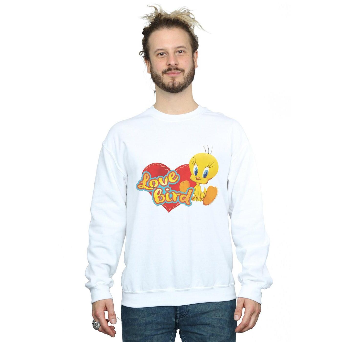 LOONEY TUNES  Tweety Pie Valentine's Day Love Bird Sweatshirt 