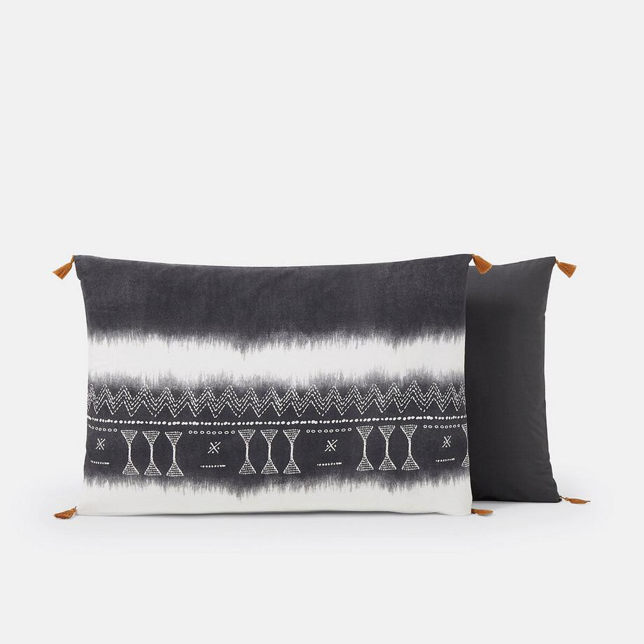 La Redoute Intérieurs Yoruba Taie d'oreiller Coton Lavé  