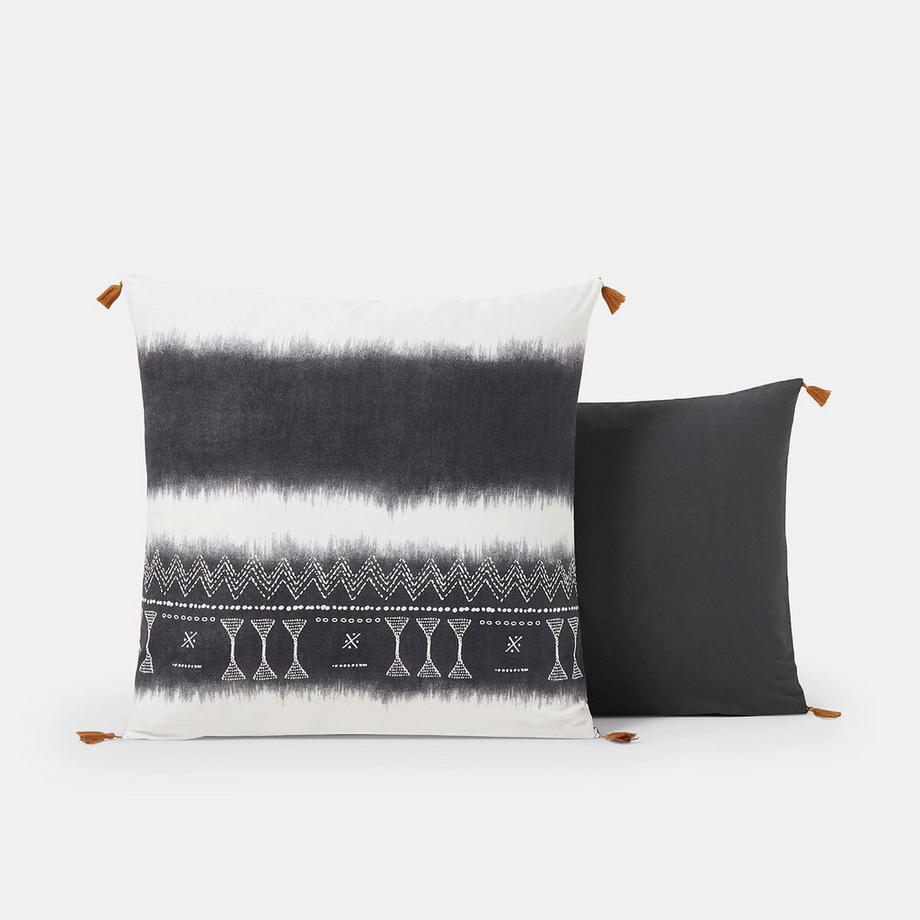 La Redoute Intérieurs Yoruba Taie d'oreiller Coton Lavé  