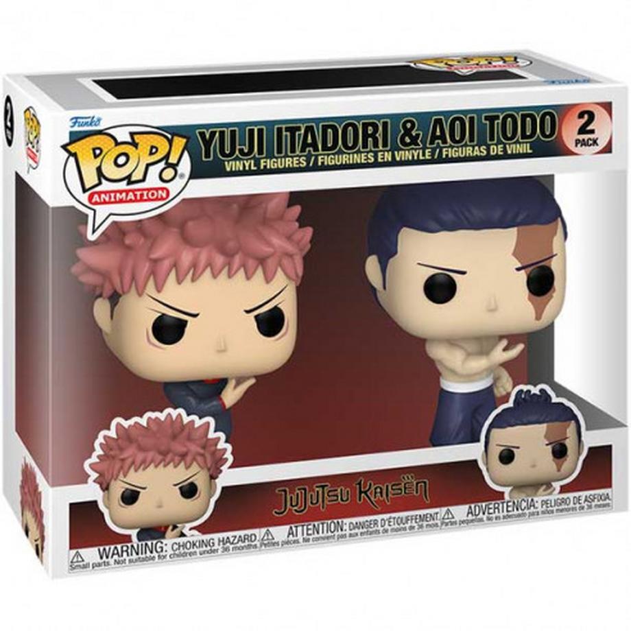 Funko  Funko POP! Jujutsu Kaisen S2: Itadori / Todo (2PK) 
