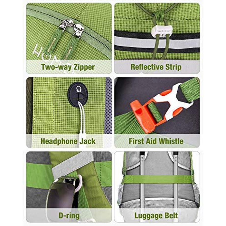 Only-bags.store Sac à Dos de Randonnée Étanche 45L  