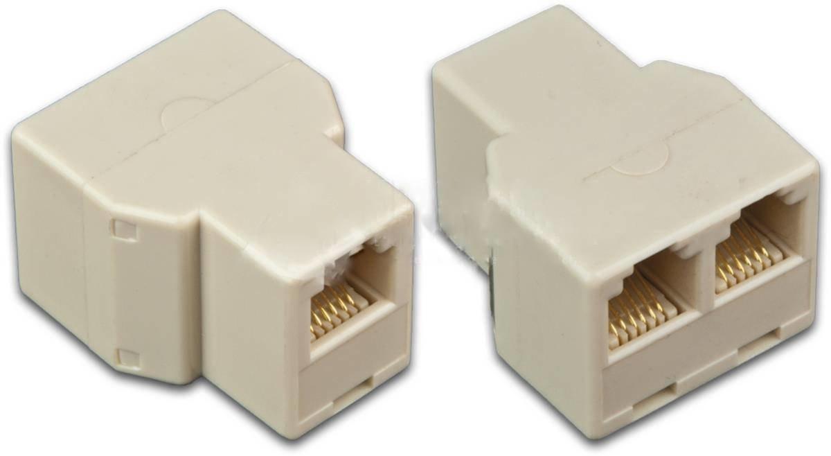 Image of Mod Dx Adp 66-66 1:2 Kabeladapter Rj12 Beige Unisex Beige
