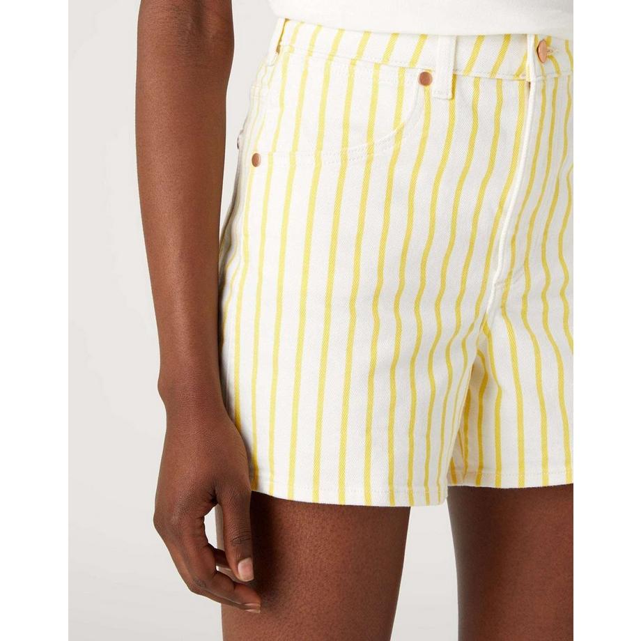 Wrangler Donna Short en Jean Rayé  