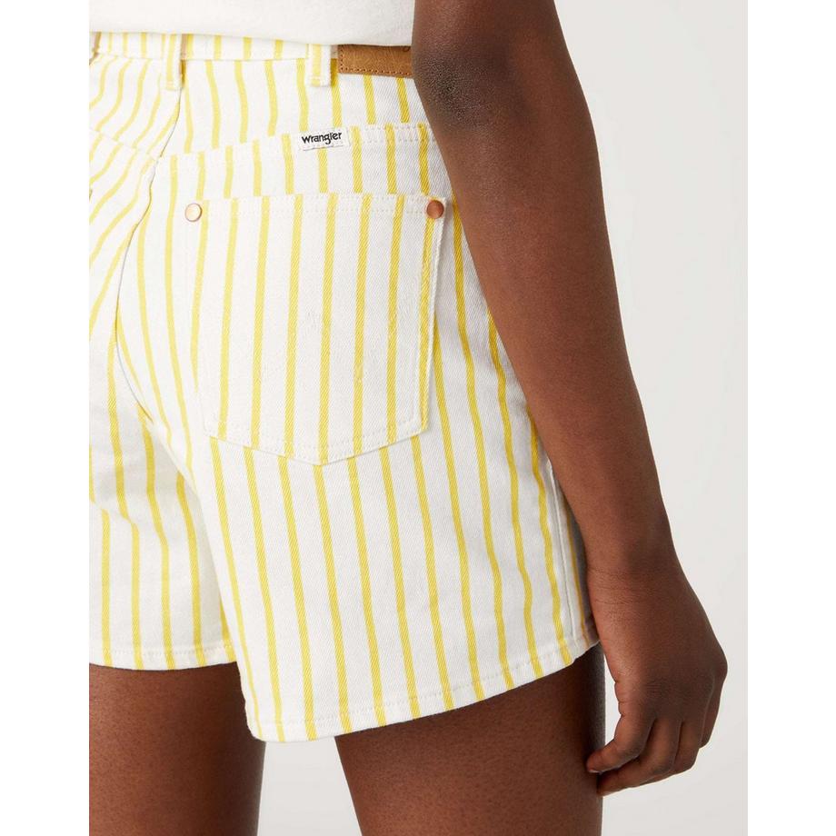 Wrangler Donna Short en Jean Rayé  