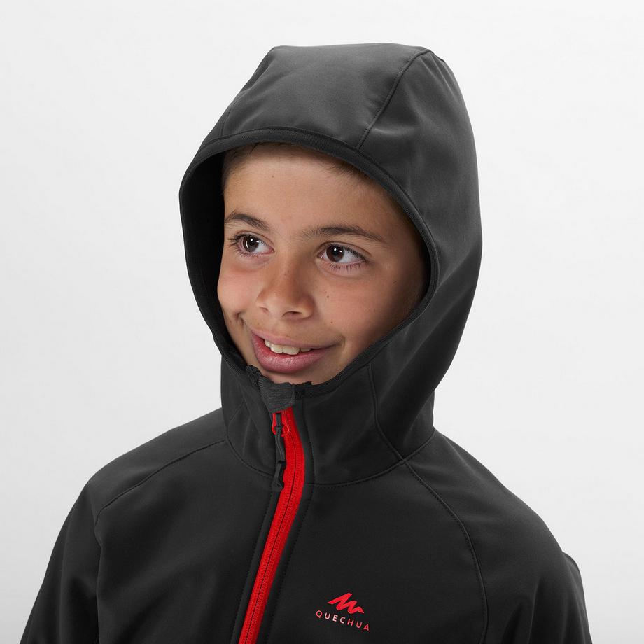 QUECHUA  Giacca softshell bambino trekking sintetico 