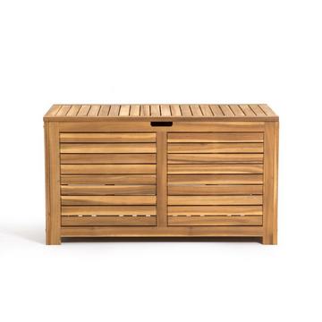 Coffre de rangement en acacia L90 cm