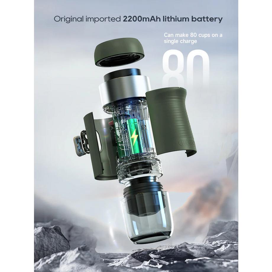 Hibrew H4B Kabellose tragbare Kaffeemaschine  