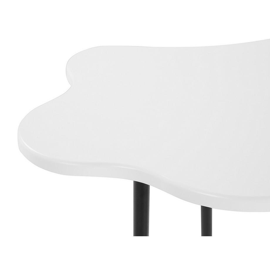Beliani Table d'appoint en MDF Rétro CLOUD  