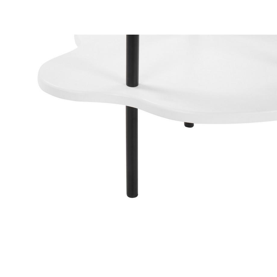 Beliani Table d'appoint en MDF Rétro CLOUD  