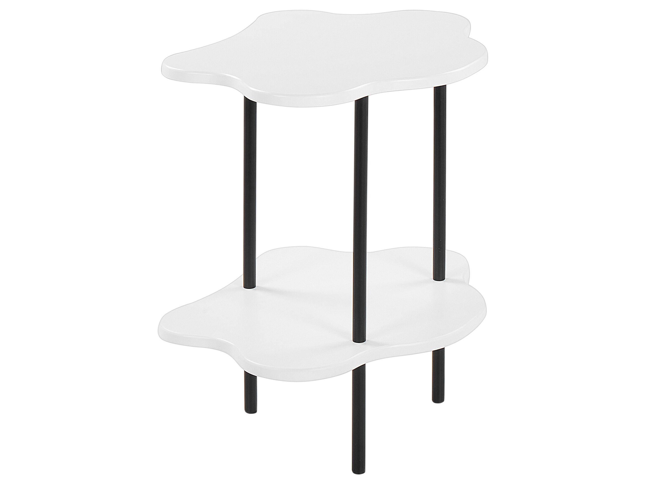 Beliani Table d'appoint en MDF Rétro CLOUD  