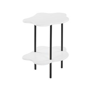 Beliani Table d'appoint en MDF Rétro CLOUD  