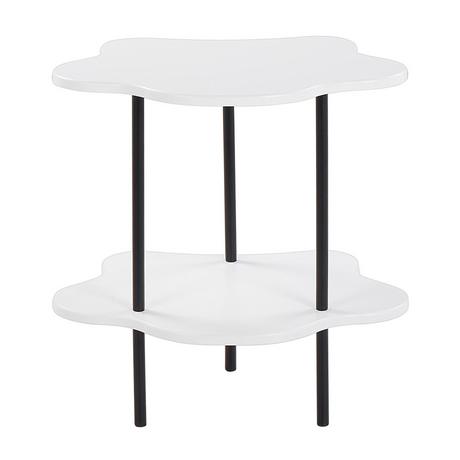 Beliani Table d'appoint en MDF Rétro CLOUD  