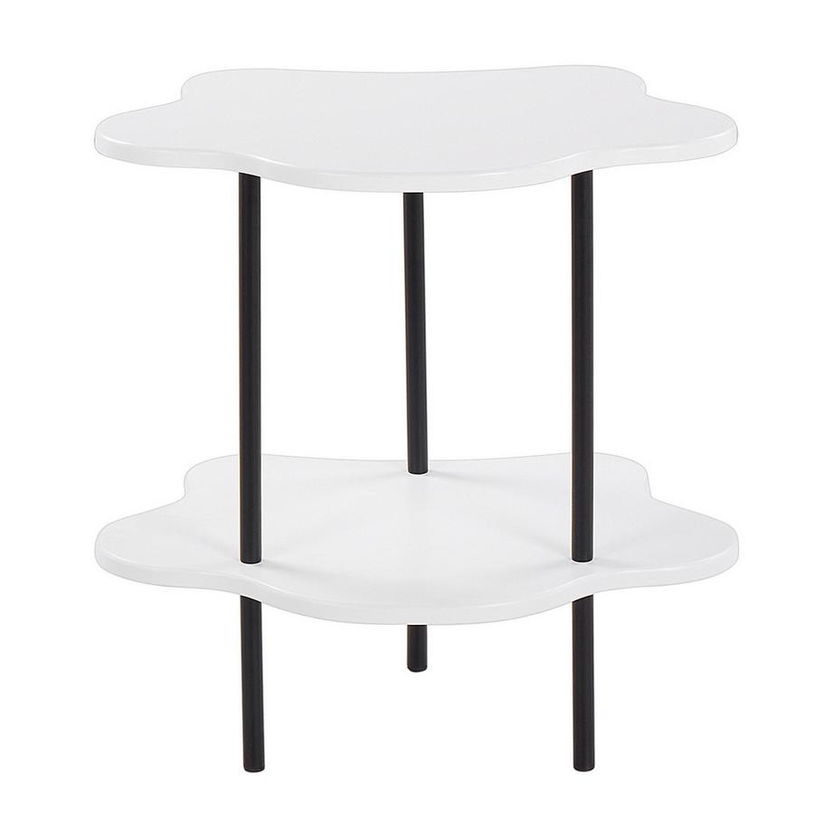 Beliani Table d'appoint en MDF Rétro CLOUD  