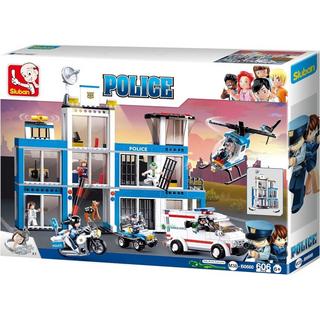 Sluban  Police Polizeistation (606Teile) 