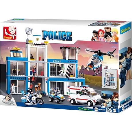 Sluban  Police Polizeistation (606Teile) 