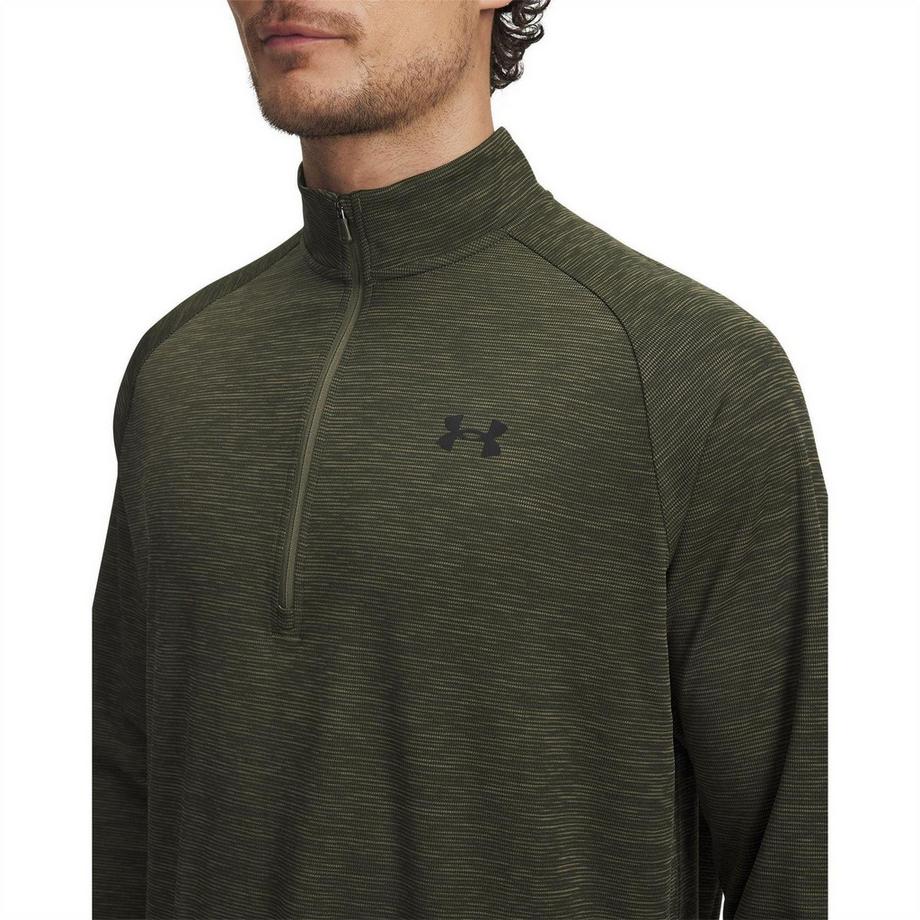 UNDER ARMOUR Top Tech Mezza Cerniera Strutturato  