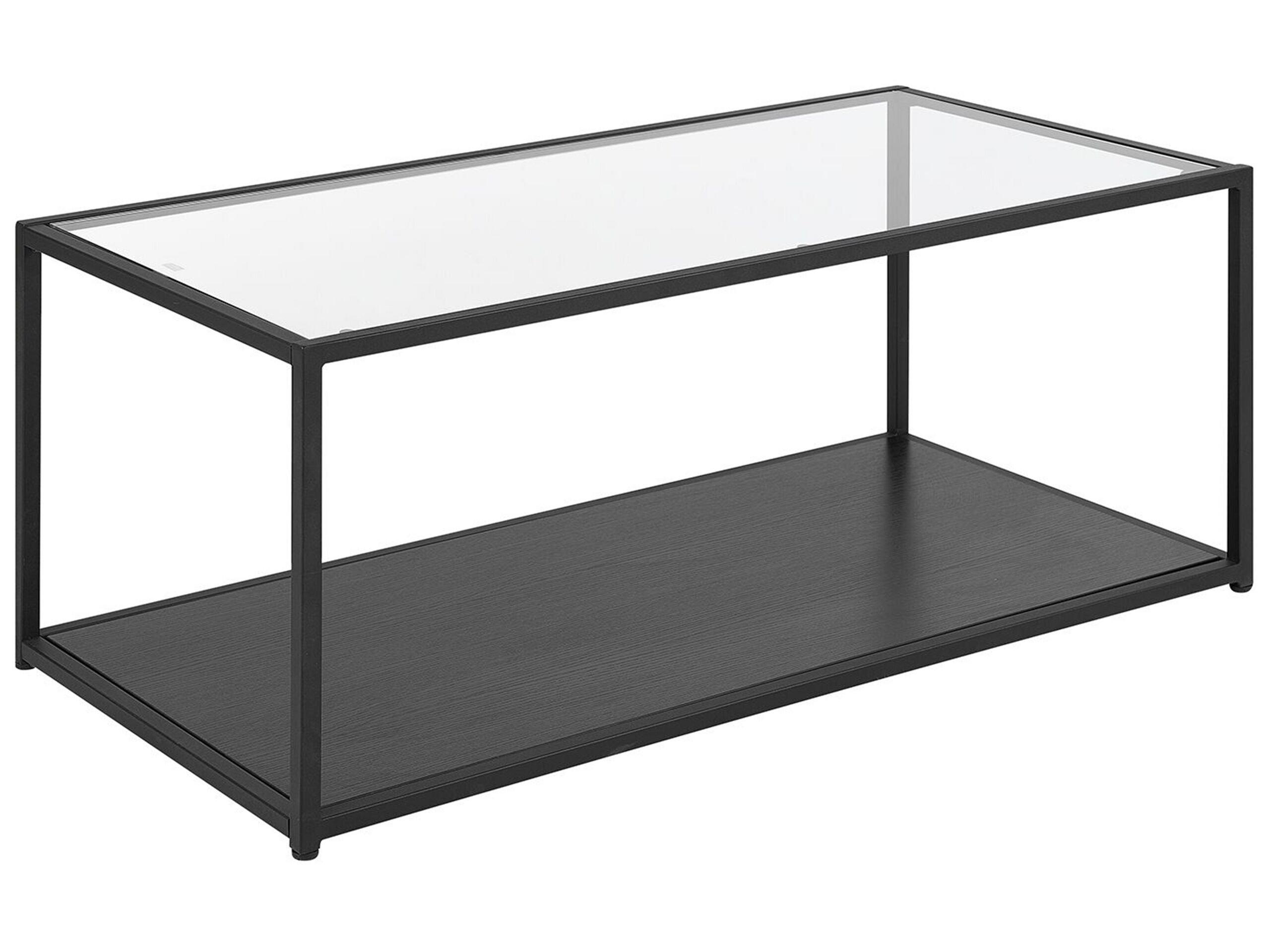 Beliani Table basse en Verre Glamour MEDORA  