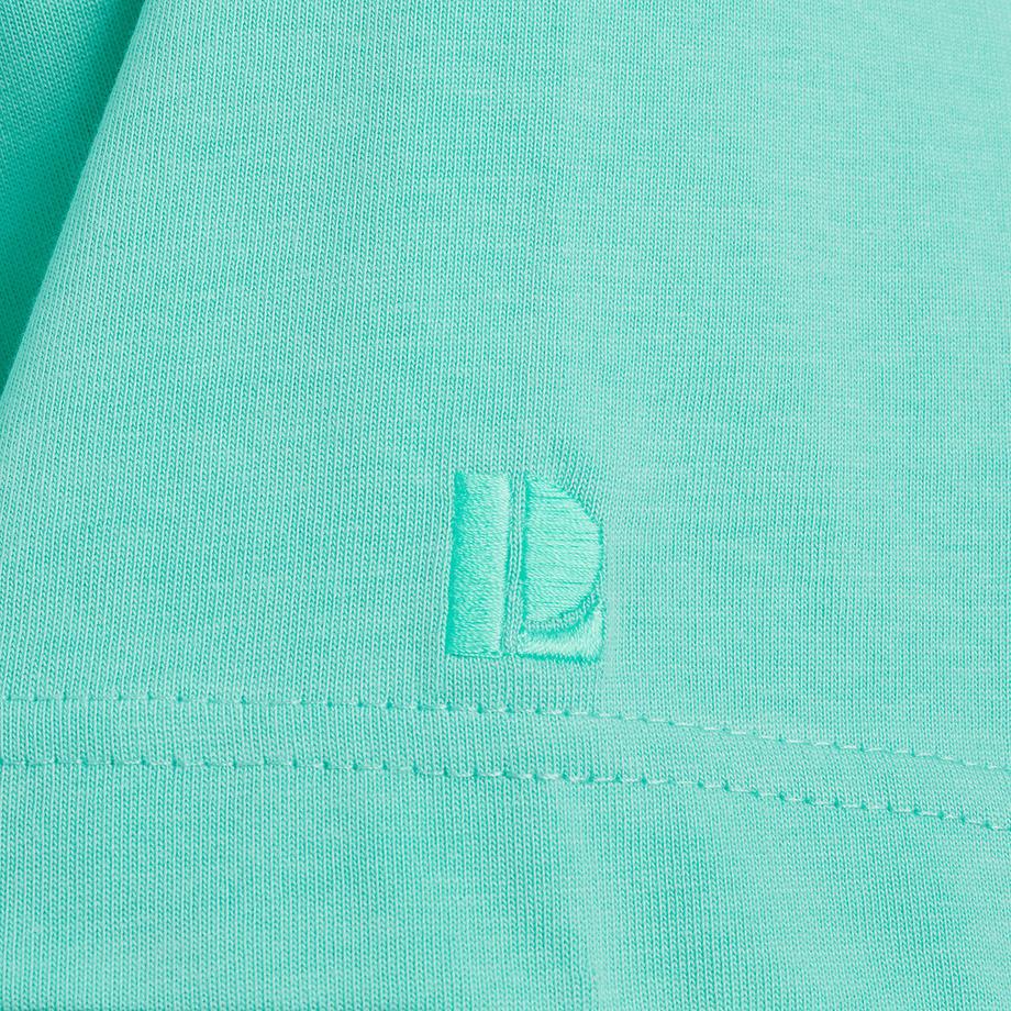 La Redoute Collections  T-Shirt mit Gummizug und Rundhalsausschnitt aus schwerem Jersey 