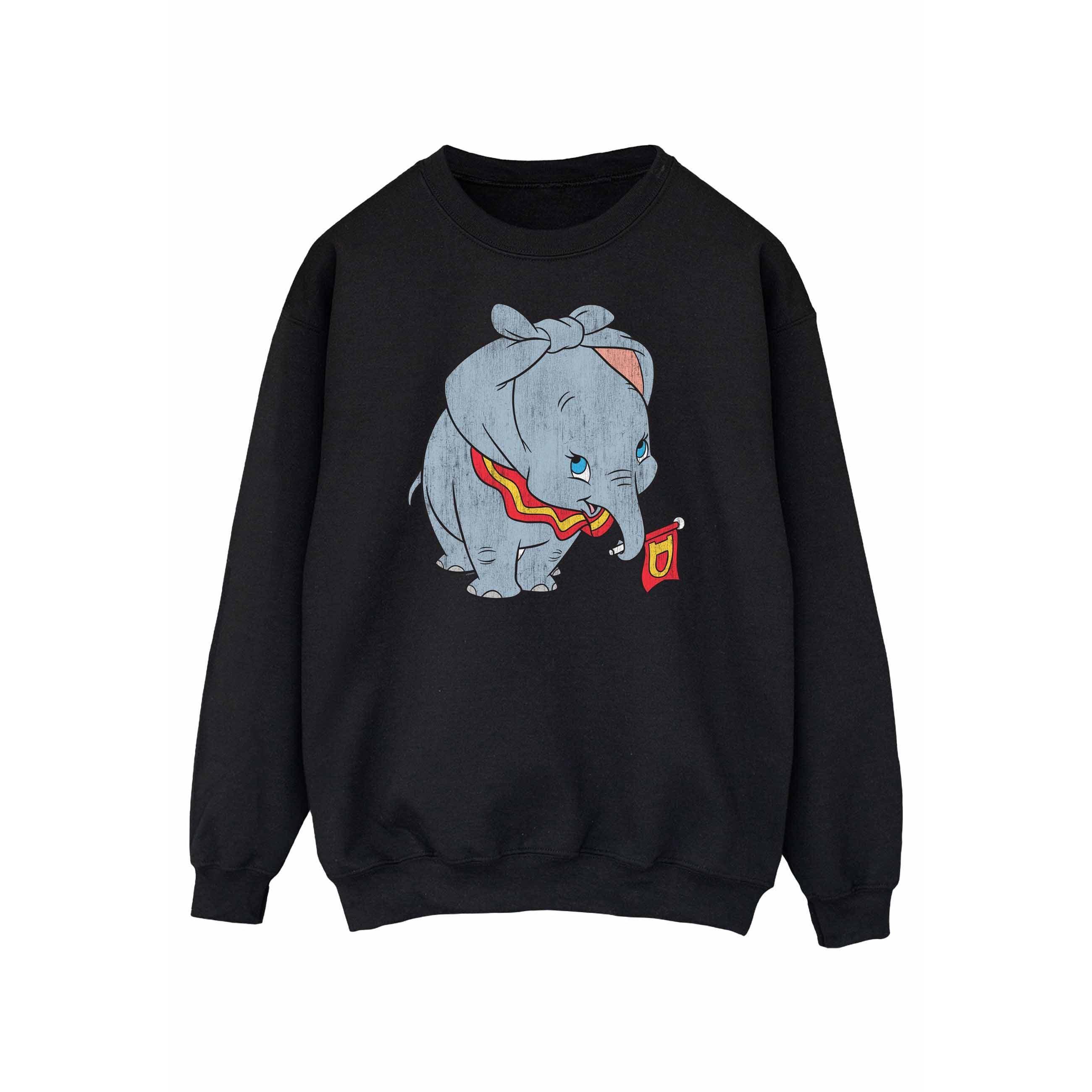 Image of Dumbo Classic Tied Up Ears Sweatshirt Damen Schwarz S