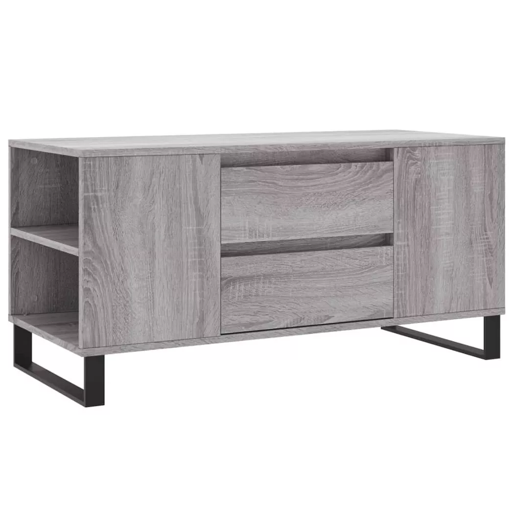 VidaXL - Table basse bois d'ingénierie, One Size, Gris
