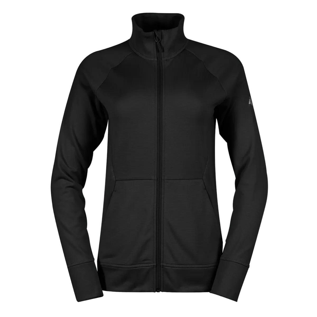 Image of High Route Fleecejacke Unisex Schwarz XL