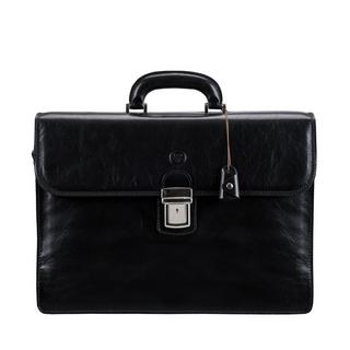 Maxwell Scott  Le Paolo3 Cartable porte-documents 3 soufflets 