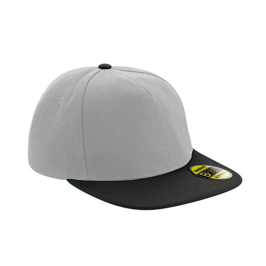 Beechfield Cappellino Originale Snapback Visiera Piatta  