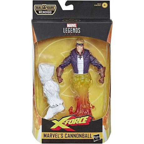 Hasbro  X-Force Marvel Legends Wendigo Series Cannonball Action Figure [90's Costume] 